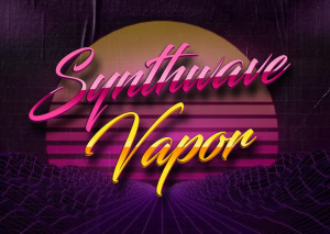 Hiệu ứng văn bản cổ điển thập niên 80 của Synthwave 3