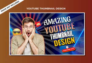 Ảnh thumb bìa youtube file PSD mẫu Y76