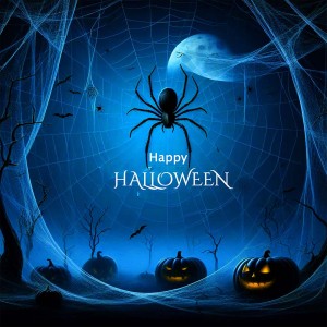 Poster lễ hội halloween file PSD mẫu MB328