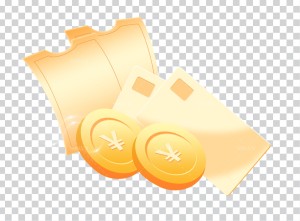 Phiếu quà tặng màu vàng gold file PNG mẫu số 841