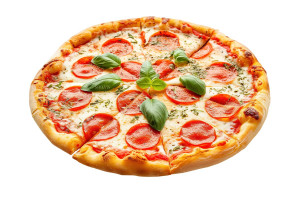 Hình minh họa bánh pizza xúc xích file JPG - mẫu số 578