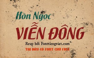 Font chữ hoài cổ, vintage iCielBC Rostrum Regular Việt Hóa