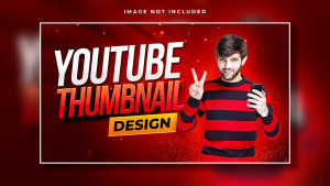 Ảnh thumb kênh youtube mẫu T75 file PSD