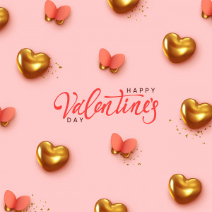 Ảnh nền ngày lễ tình nhân Valentine P13 file AI và EPS