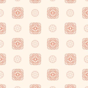 Pattern họa tiết ngày tết file vector mẫu 25R1365