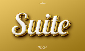 Hiệu ứng text gold file PSD mẫu HU85