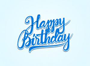 Bộ chữ typo happy birthday cách điệu mềm mại file EPS và AI mẫu K5