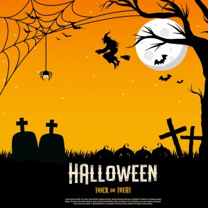 Banner lễ hội halloween file PSD mẫu MB416