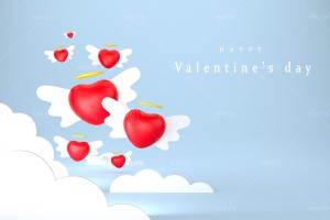 Background trái tim đỏ có cạnh valentine file JPG mẫu số 597