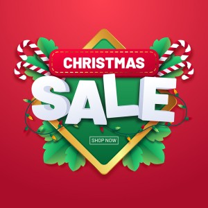 Banner sale dịp noel file vector mẫu BN324