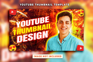 Ảnh thumb kênh youtube mẫu T63 file PSD