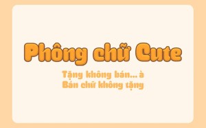 Font chữ Việt hóa béo tròn cute TH Yorkmade