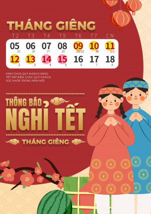 Poster tết năm 2024 file PSD mẫu S144