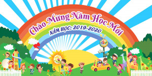 Banner vui chơi ngày quốc tế thiếu nhi file CDR mẫu TN35