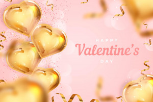 Ảnh nền ngày lễ tình nhân Valentine P08 file AI và EPS