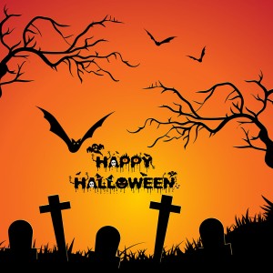 Poster lễ hội halloween file PSD mẫu MB313