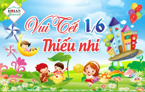 Backdrop phông nền quốc tế thiếu nhi 1-6 File Corel số 2