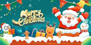 Phông nền Noel đẹp đón giáng sinh an lành - File Corel 3