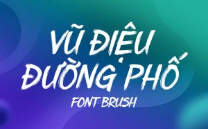 Font chữ Việt hóa nét cọ miễn phí SVN-DHF Dexsar Brush