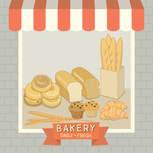 Poster quảng cáo bánh mì file EPS và AI mẫu 26