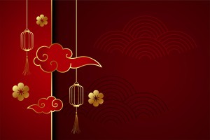 Background mừng ngày tết cổ truyền file vector mẫu 25R1741