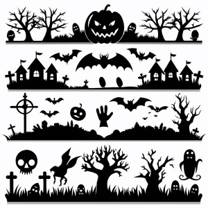 Hình minh họa lễ hội halloween file EPS - mẫu số 641