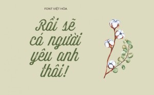 Font chữ vintage, retro MTD Authentica Rough Việt Hóa