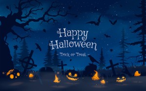 Banner lễ hội halloween kinh dị file EPS và AI mẫu MB139