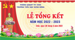 Backdrop Phông nền tổng kết cuối năm học - File Corel số 2