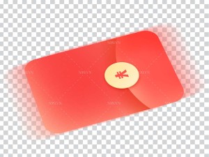 Hình ảnh lì xì voucher đỏ file PNG mẫu số 209