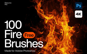 100 hiệu ứng brush khói lửa trong cho Photoshop