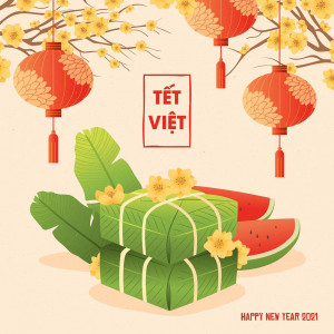 Ảnh Tết Việt mẫu 589 EPS