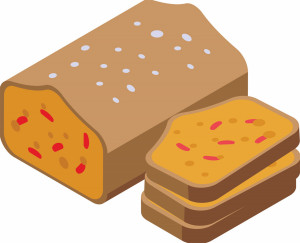 Hình minh họa bánh mì cắt lát file EPS - mẫu số 464