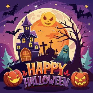 Banner chào mừng lễ hội halloween file EPS - mẫu số 166