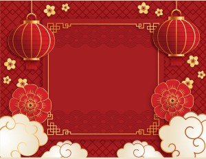 Background dịp năm mới nền đỏ file vector - mẫu số 340