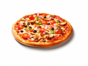 Hình ảnh chiếc bánh pizza file JPG mẫu P108