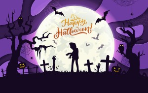 Banner lễ hội halloween file EPS và AI mẫu MB128