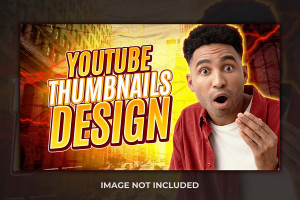 Ảnh thumb kênh youtube mẫu 76 file PSD