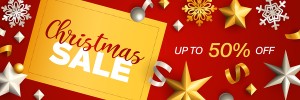 Banner sale dịp noel file vector mẫu BN323