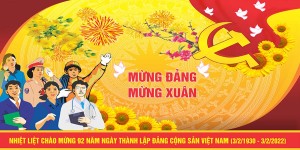 Backgrop ngày thành lập Đảng Cộng sản Việt Nam file CDR mẫu CR6