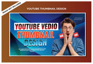 Ảnh thumb bìa youtube chủ đề giải trí file PSD mẫu Y59