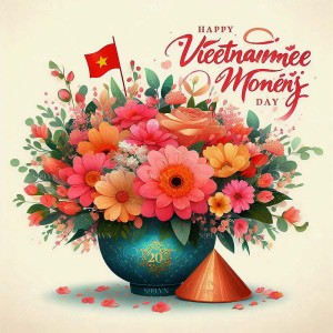 Banner chúc mừng ngày phụ nữ việt nam file JPG mẫu PN233