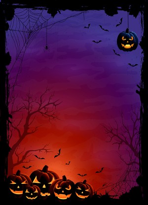 Background lễ hội halloween kinh dị file EPS và AI mẫu MB131