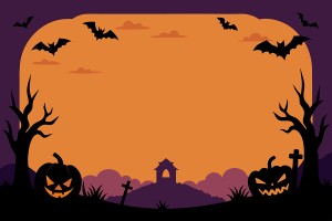 Background đêm halloween file EPS - mẫu số 264