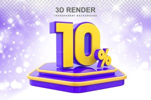 Hình ảnh số 10% trên bục 3D file PNG mẫu GP59