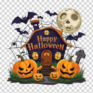 Hình minh họa lễ hội halloween file PNG - mẫu số 544