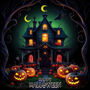 Banner lễ hội halloween file PSD mẫu MB455