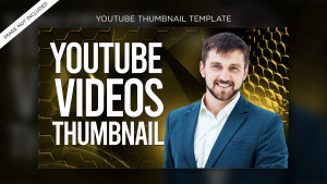 Ảnh thumbnail kênh youtube file PSD - mẫu số 766