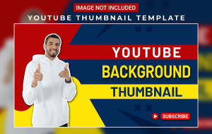 Ảnh thumb kênh youtube mẫu 49 file PSD