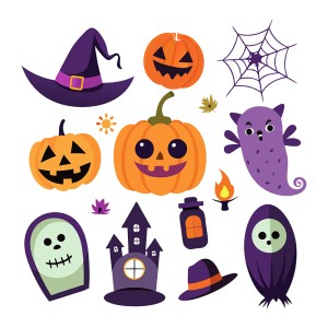 Hình minh họa nhân vật halloween file EPS - mẫu số 642